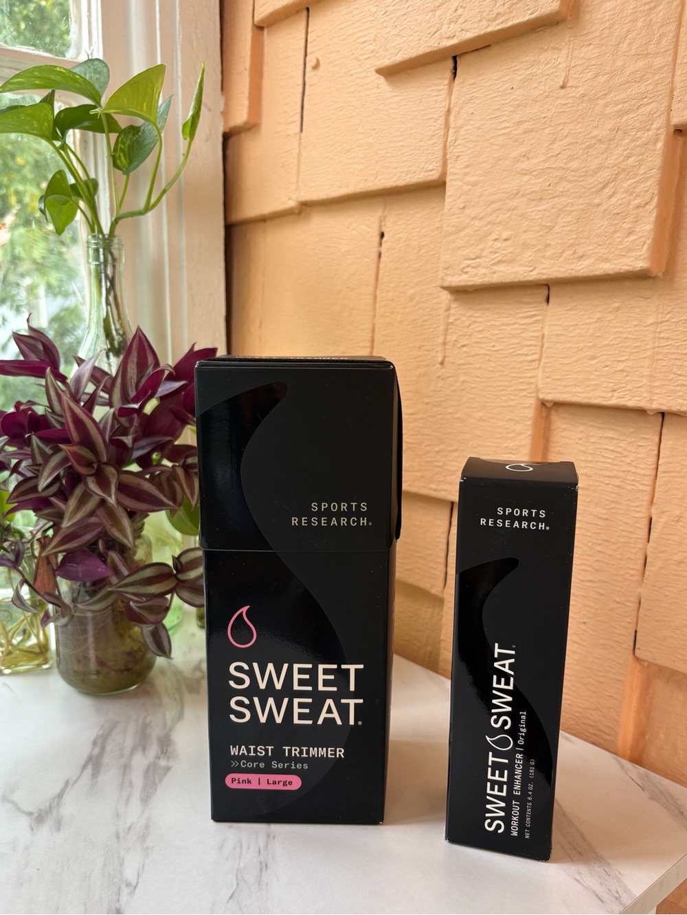 Sweet Sweat Gel (6.4oz) + Waist Trimmer (Large) Bundle